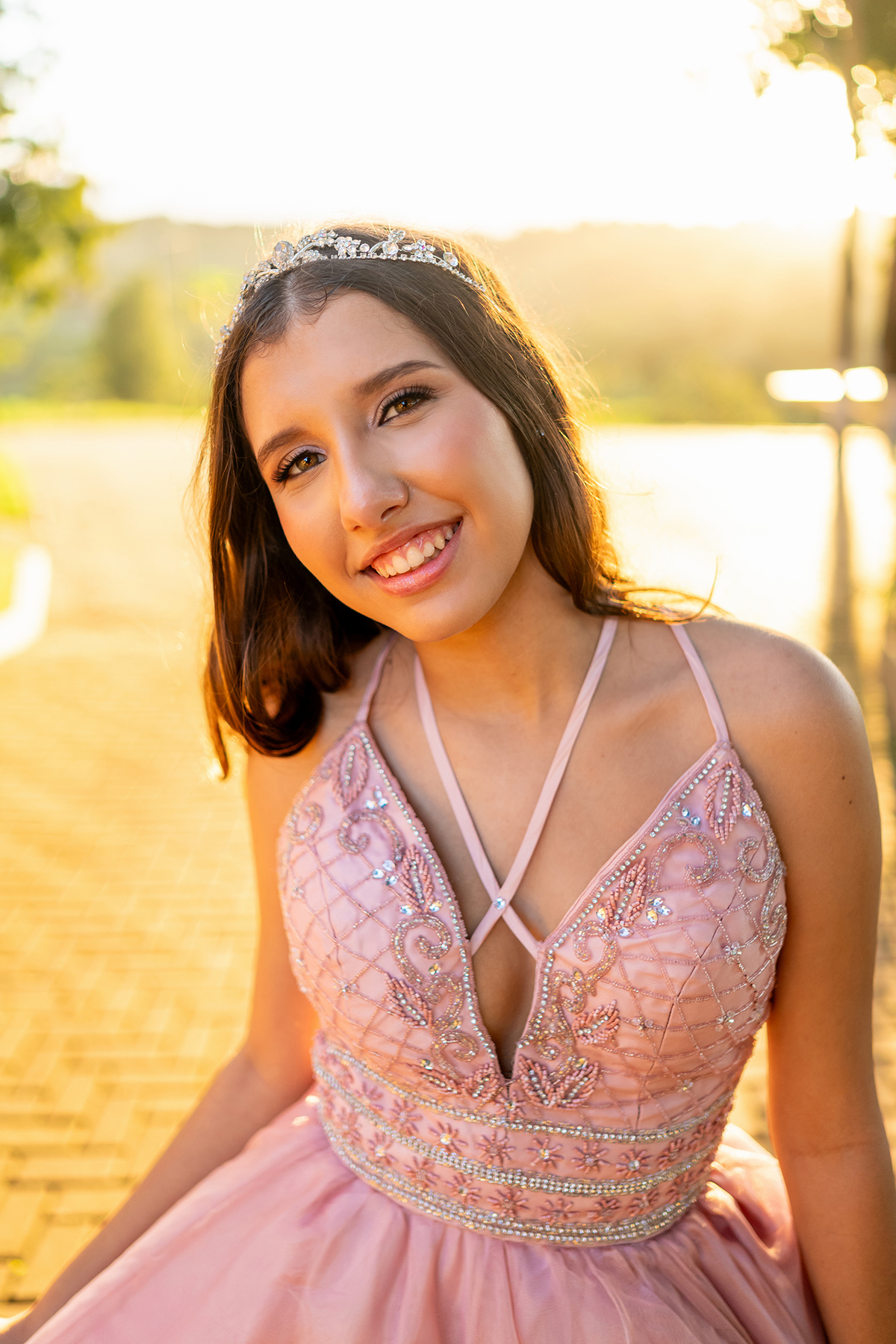 Ensaio 15 anos Hotel Fazenda Sol Nascente - pôr do sol 2