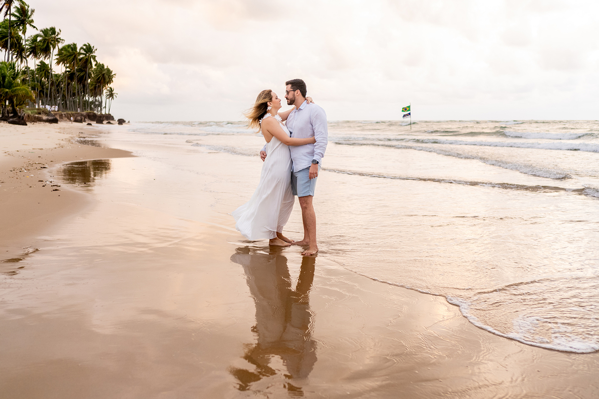 Pré Wedding na praia do Paiva - Ana e Mario