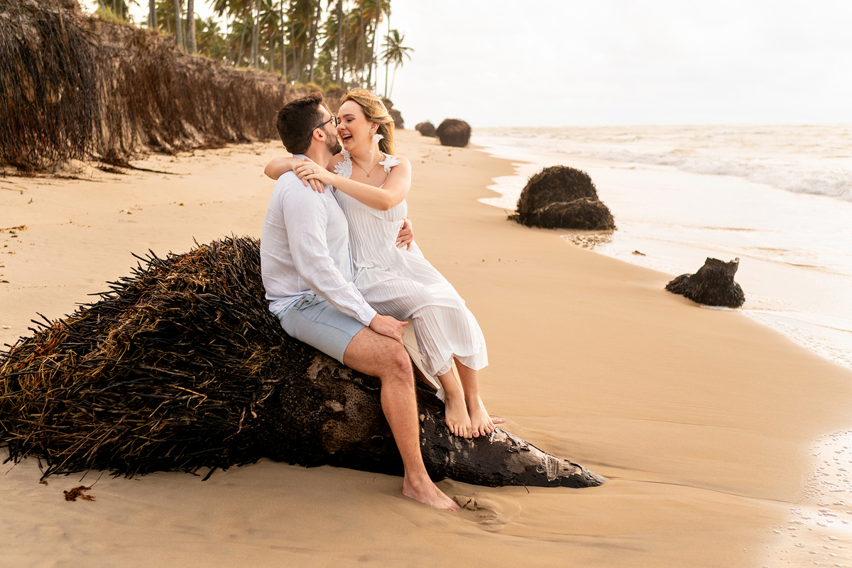 Pré Wedding na praia do Paiva - Ana e Mario