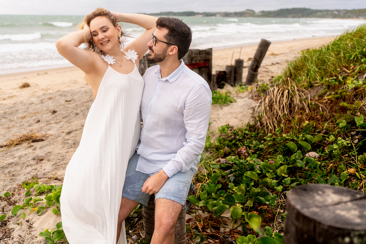 Pré Wedding na praia do Paiva - Ana e Mario
