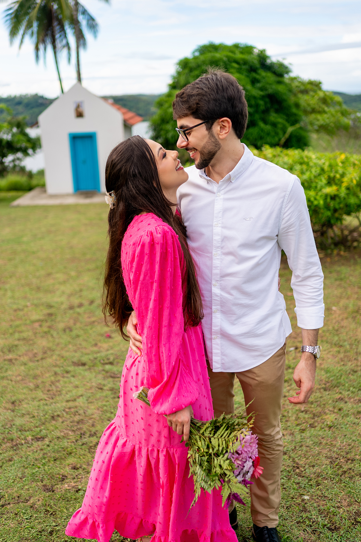 Ensaio no Recanto das Sucupiras Bruna e Tiago