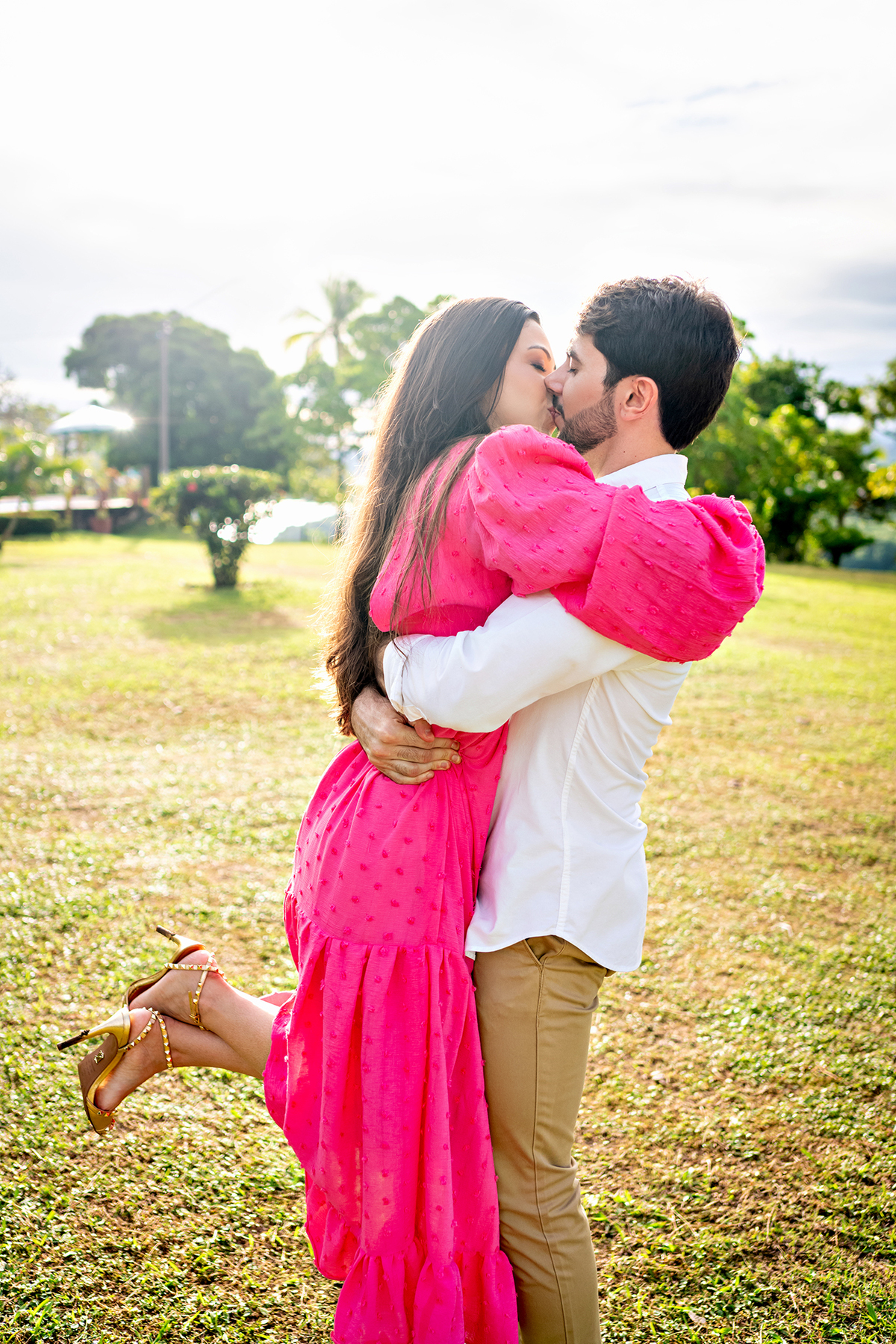 Ensaio no Recanto das Sucupiras Bruna e Tiago