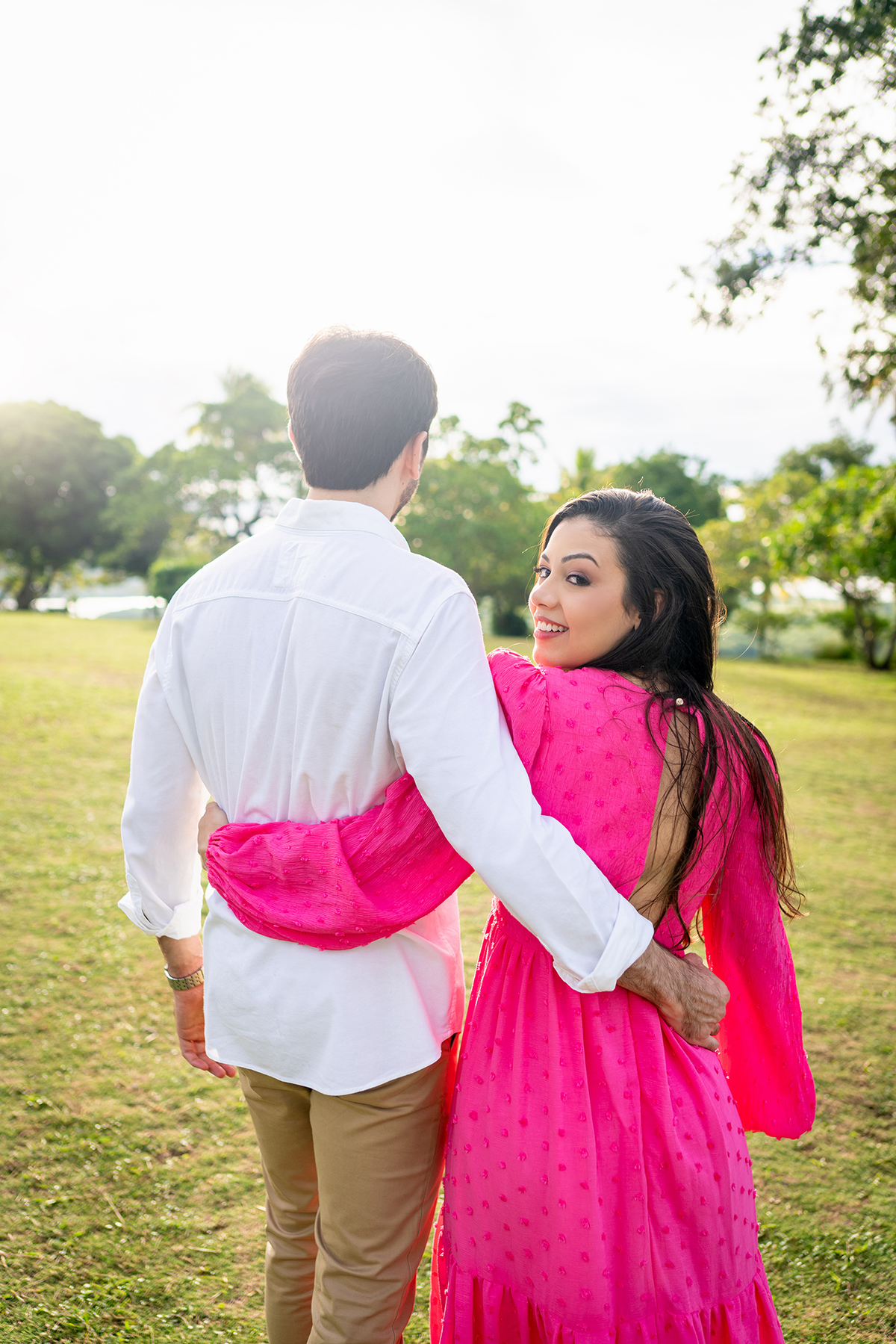 Ensaio no Recanto das Sucupiras Bruna e Tiago