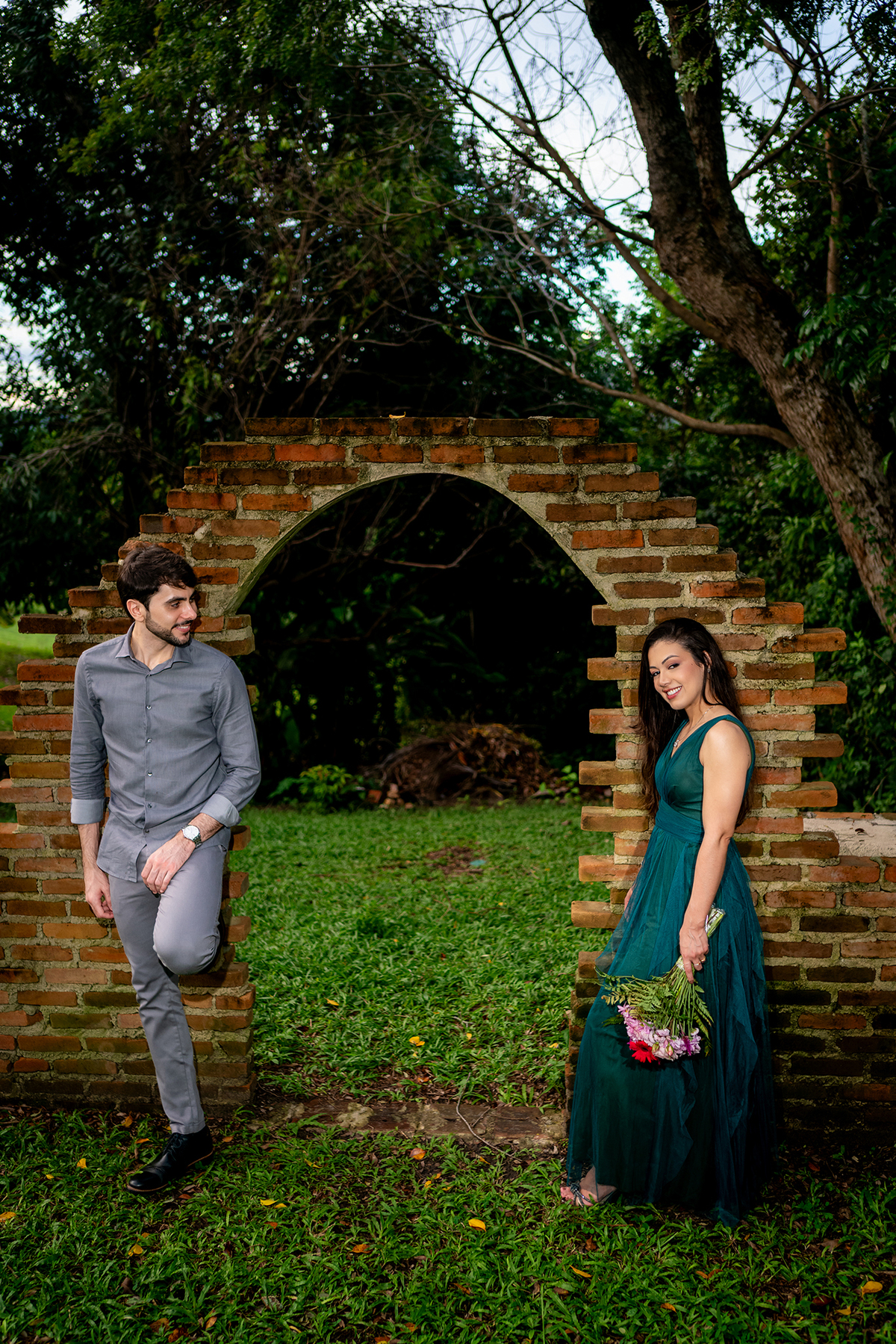 Ensaio no Recanto das Sucupiras Bruna e Tiago