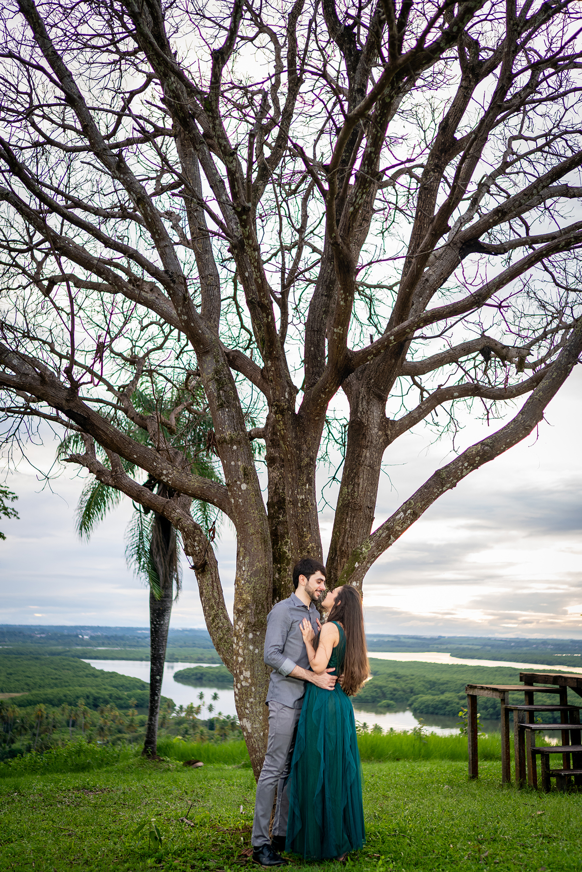 Ensaio no Recanto das Sucupiras Bruna e Tiago