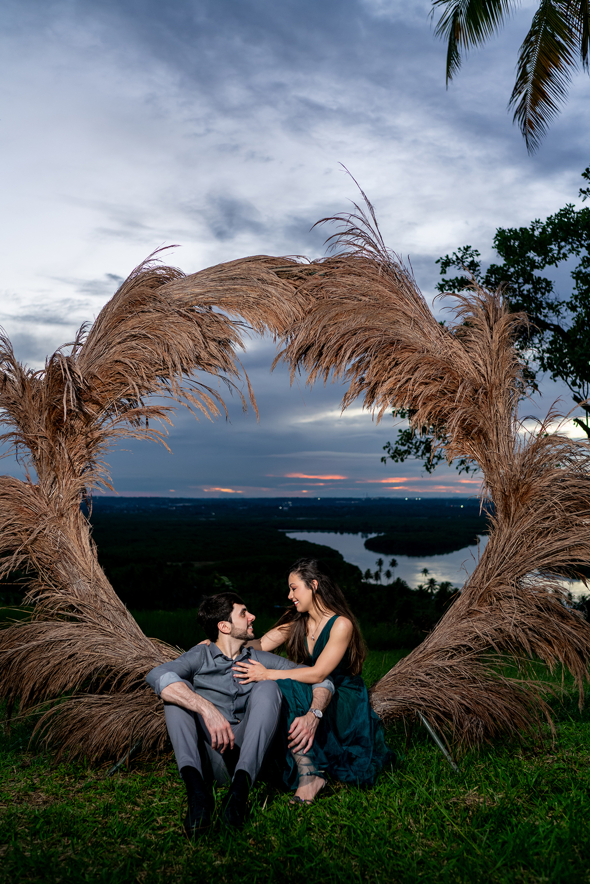 Ensaio no Recanto das Sucupiras Bruna e Tiago