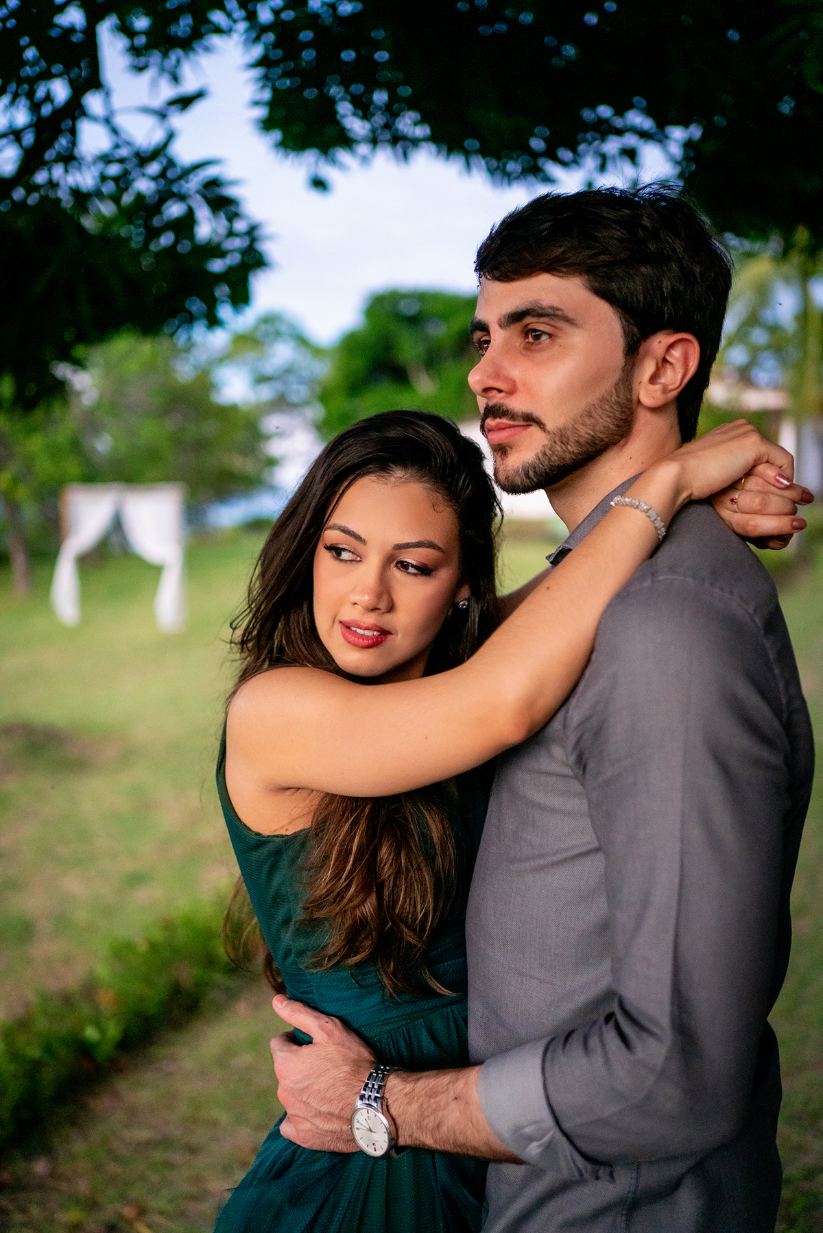 Ensaio no Recanto das Sucupiras Bruna e Tiago