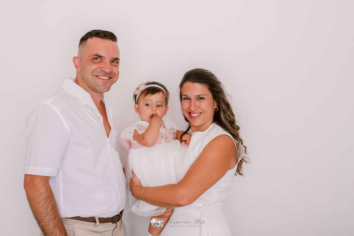 Fotografa de Baptizados, fazemos a reportagem da cerimónia de baptismo e acompanhamos a festa, dando atenção a todos os pormenores tais como cenário, bolo, docinhos e salgados.
Inês Valente Fotografia - Everyone has a Story