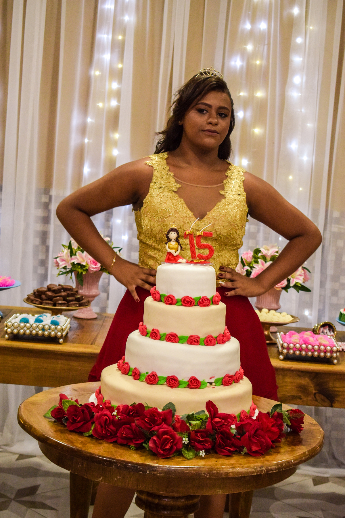 Posando com maestria 