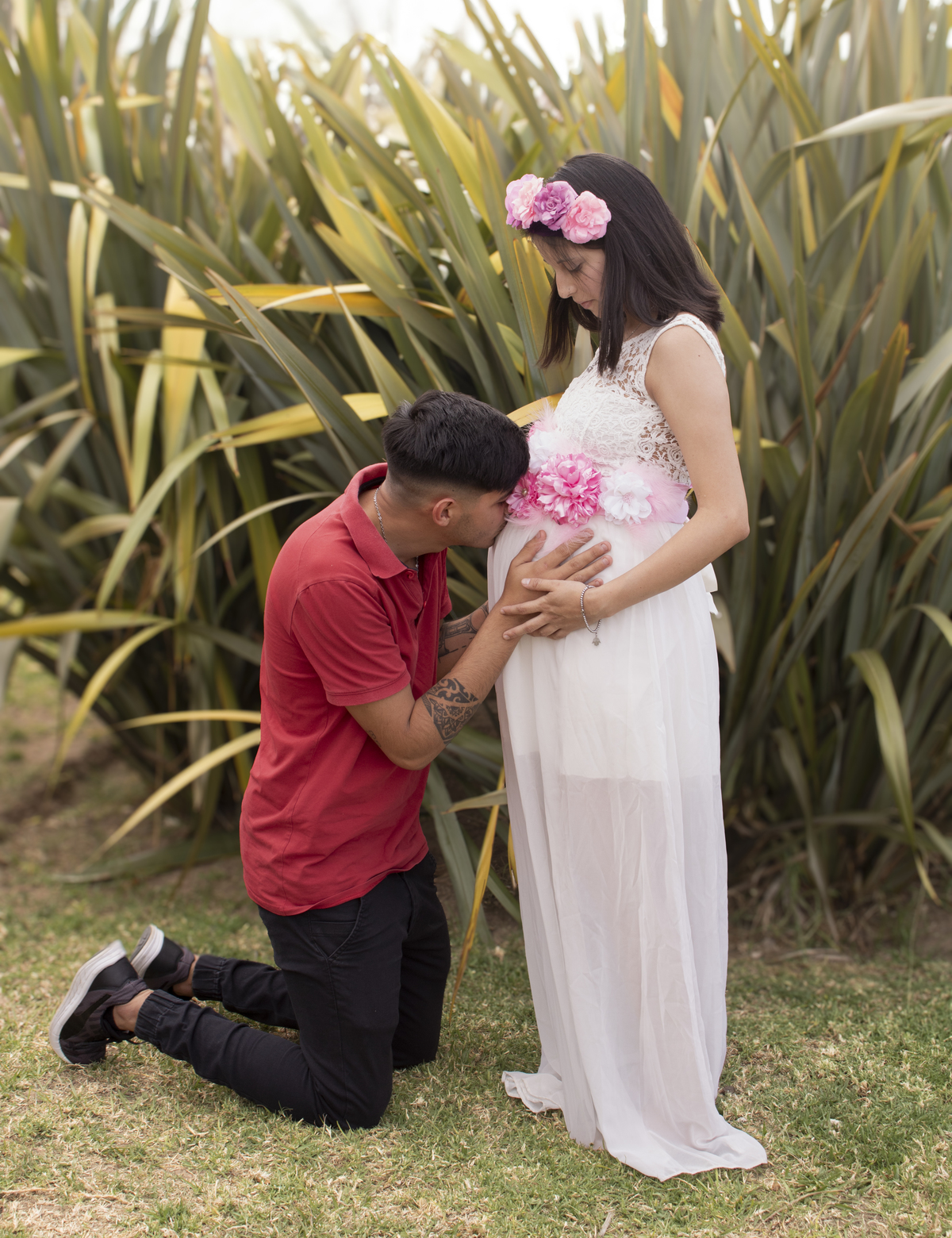 embarazada y su pareja