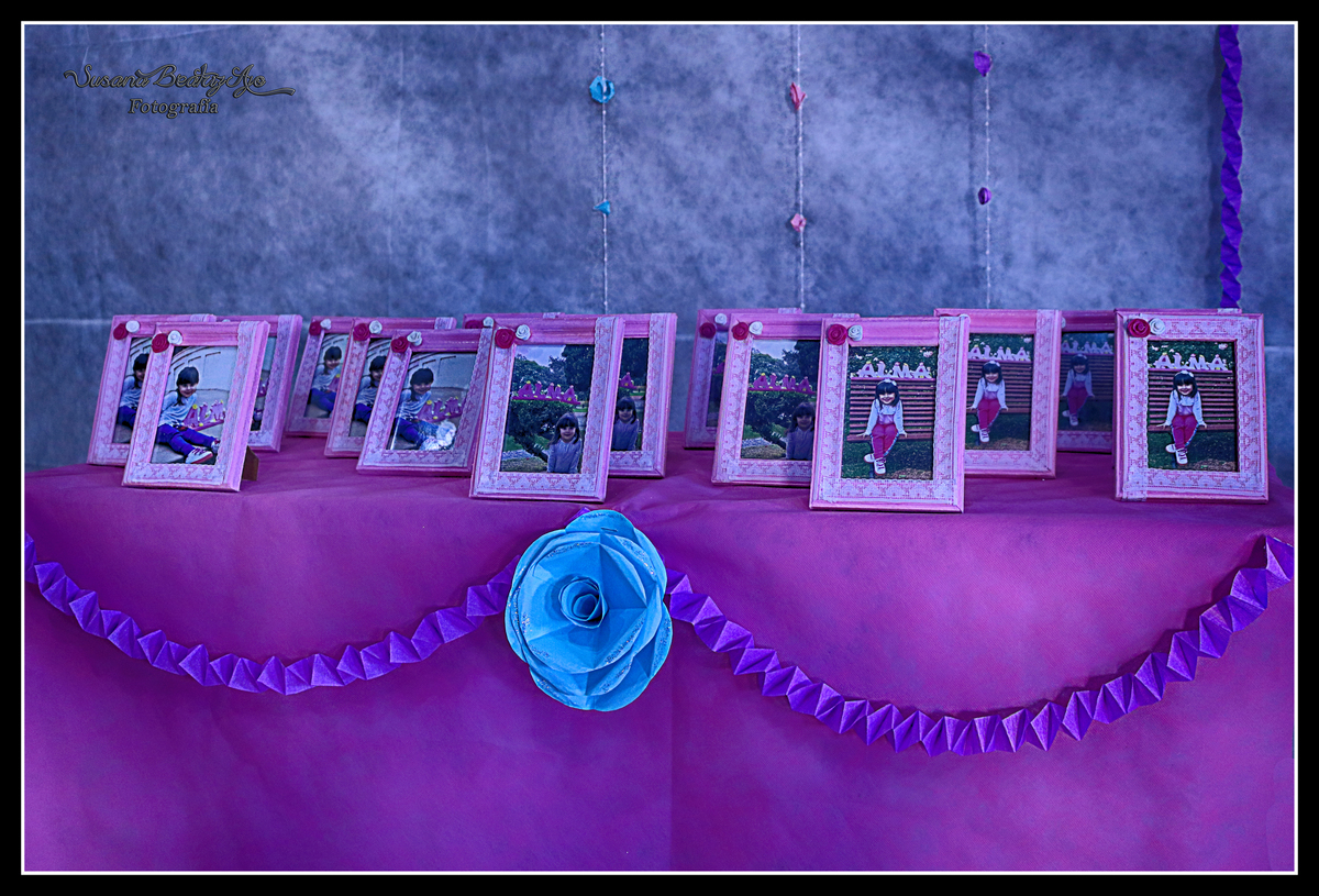 souvenirs portaretratos rosa con foto