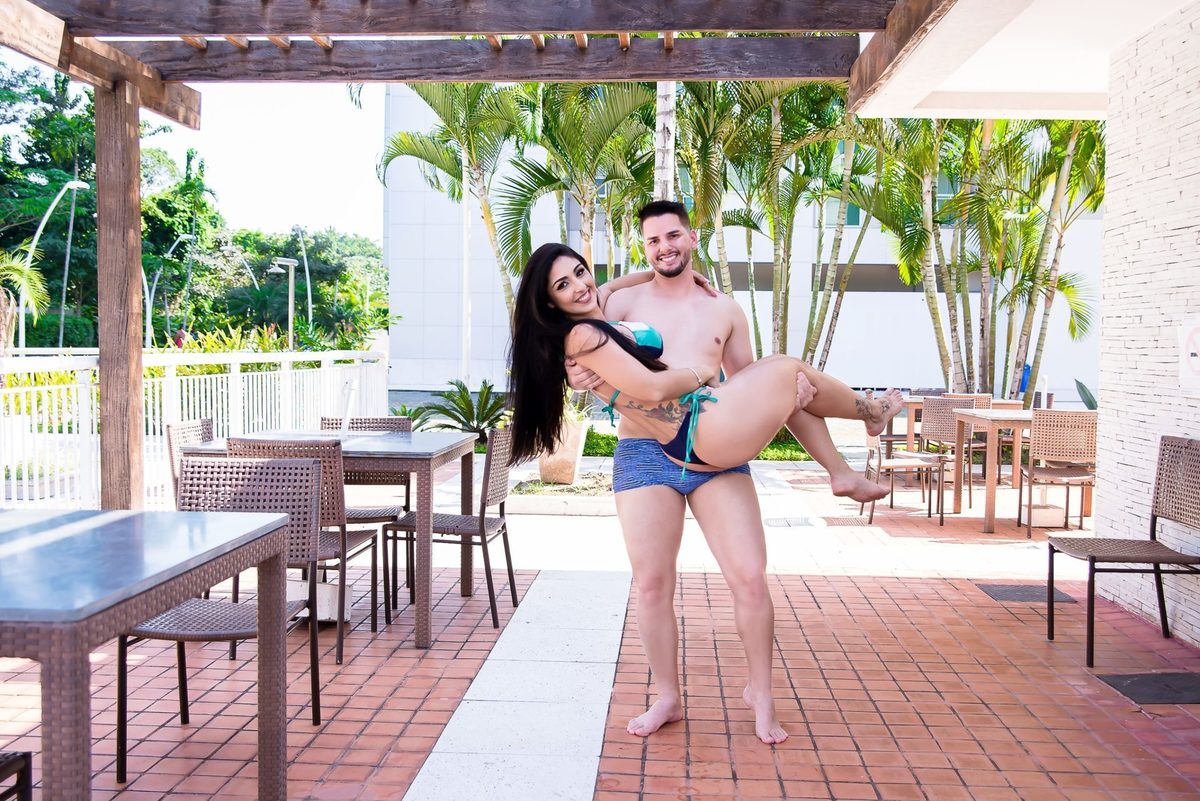 Ensaio Sensual Casal Priscila - Ensaio realizado na Barra da Tijuca - Rio de Janeiro RJ