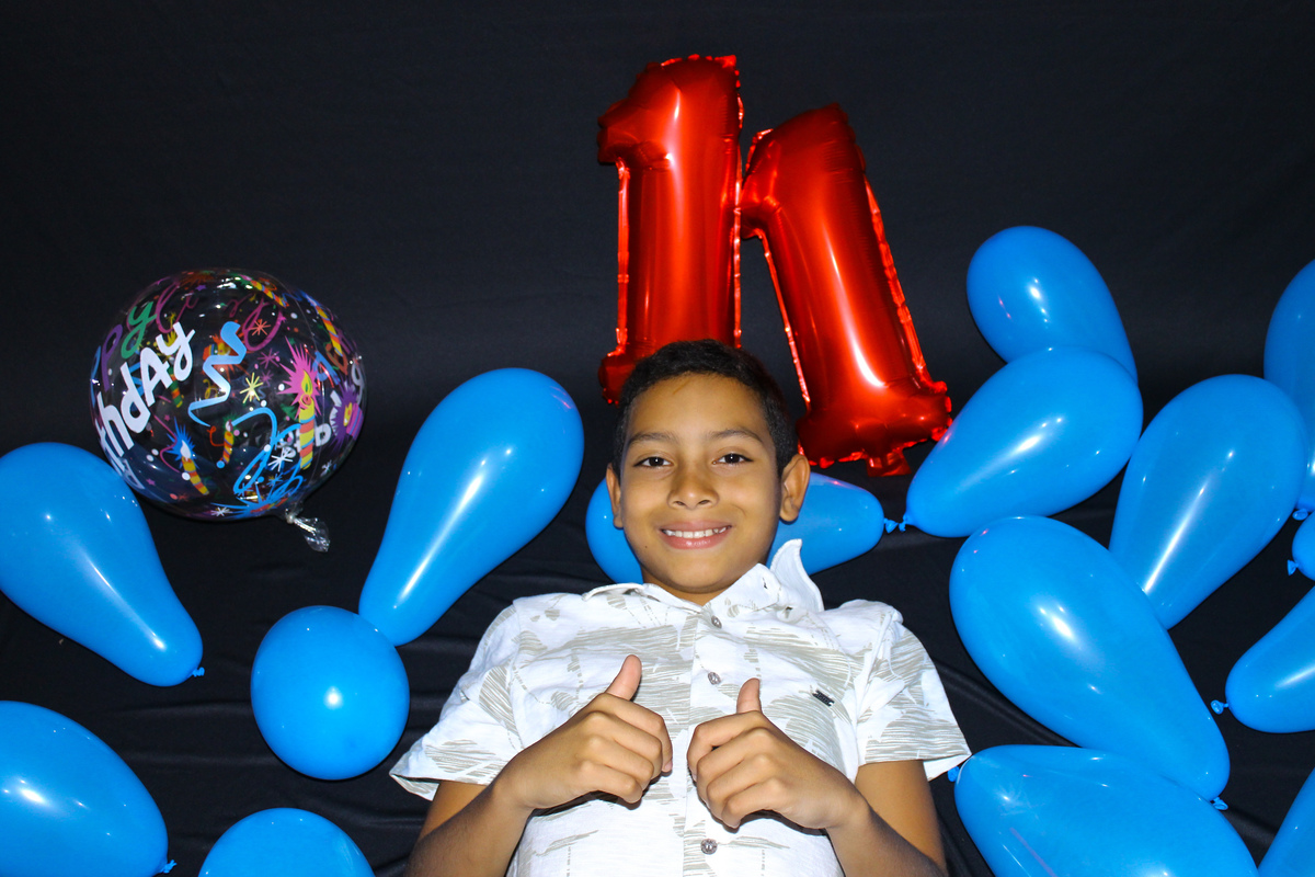 ensaio masculino Thiago 11 Anos