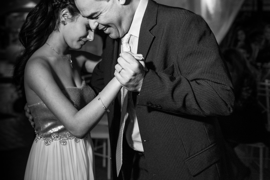 primeira dança da debutante com o pai