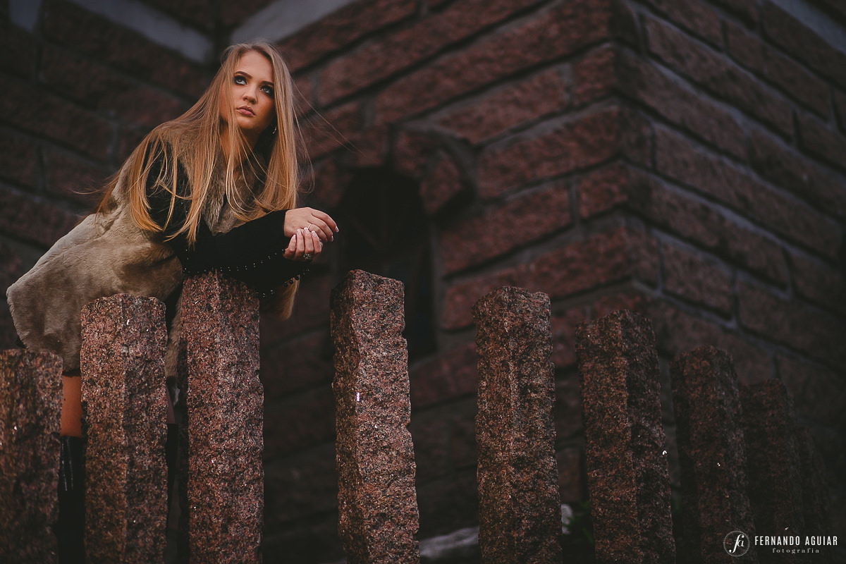 Foto modelo em escada - Fotógrafo de Nova veneza / SC