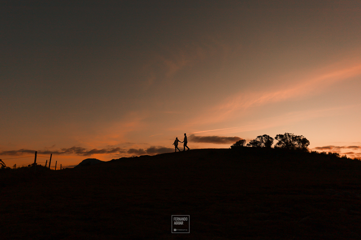fim de tarde no alto do corvo