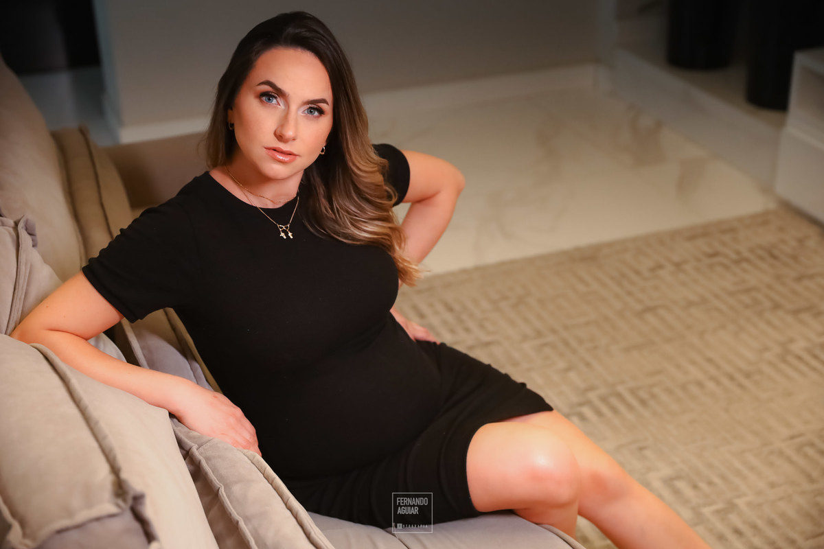 Foto gestacional feito na casa do cliente 