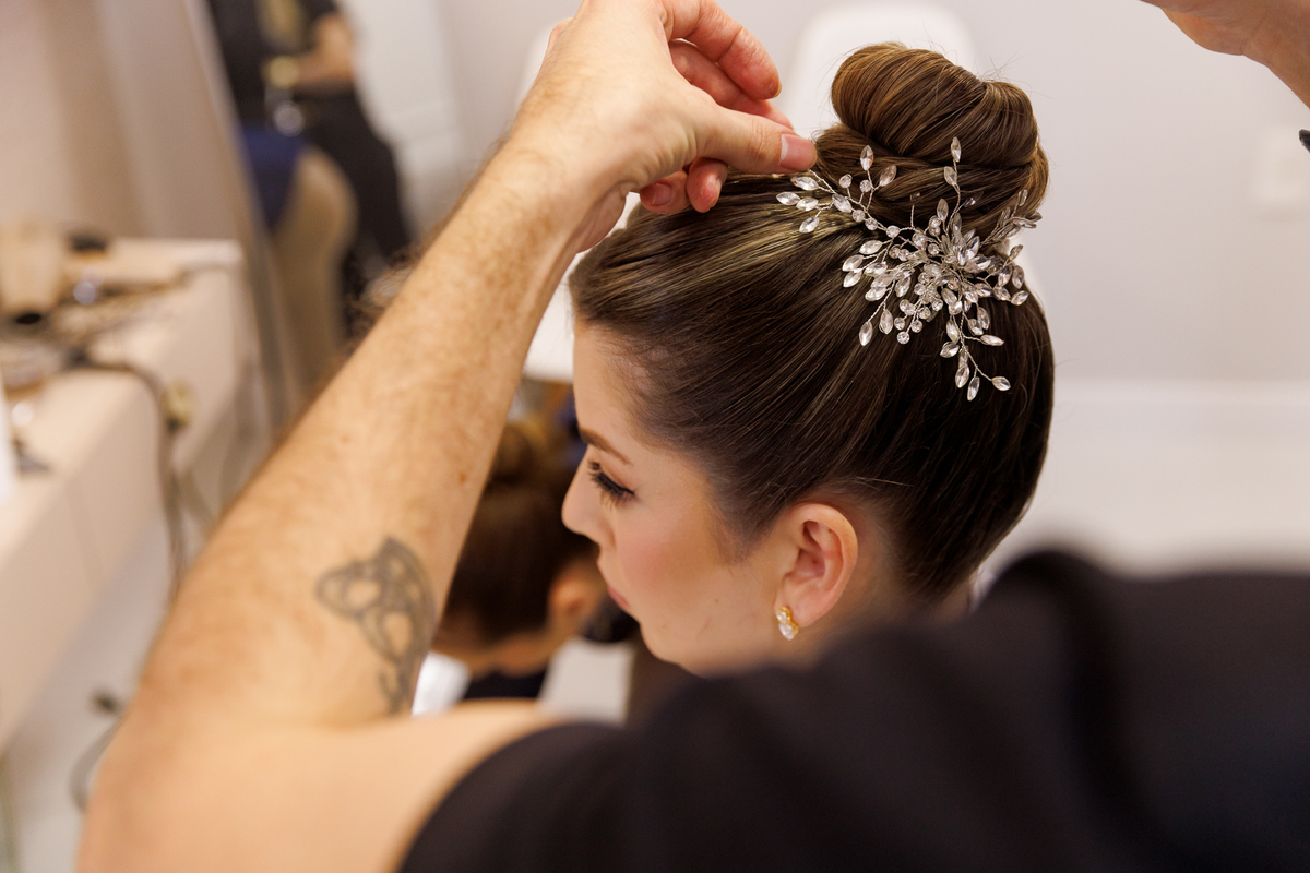 Acessório para penteado noiva da Natalia Petrova, Amure Beauty, Jonas Heidemann