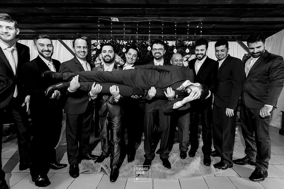 fotos com os padrinhos
