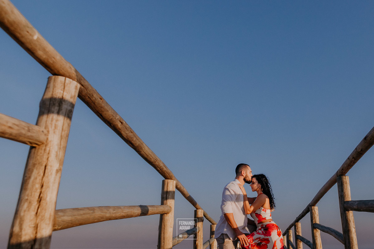 passarela praia de Jaguaruna arroio corrente ensaio pre casamento