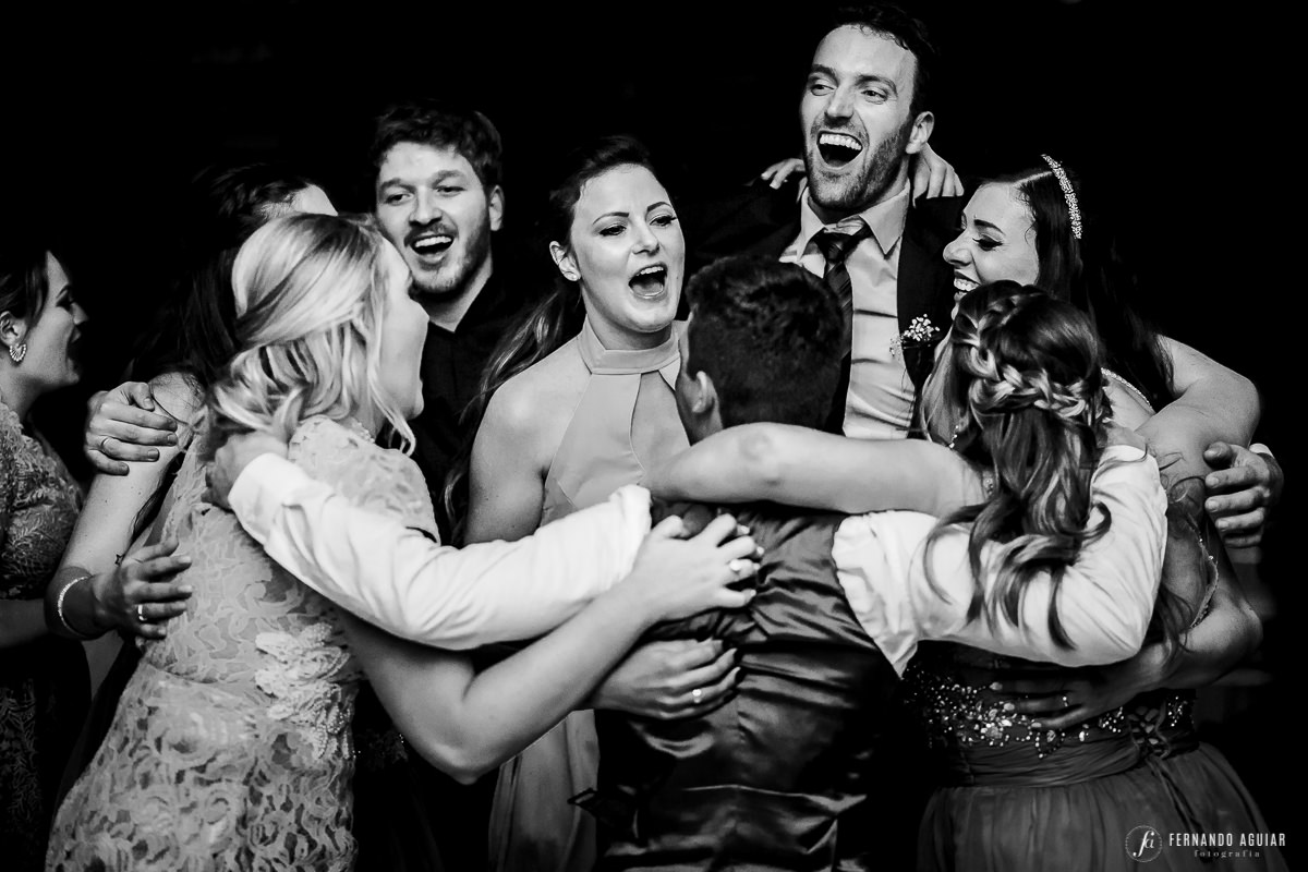 diversão na festa do casamento