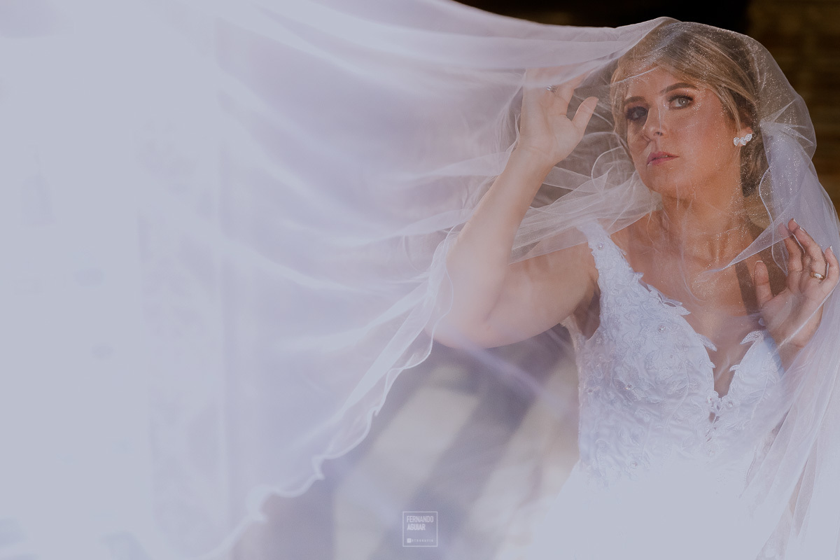 retrato criativo da noiva 