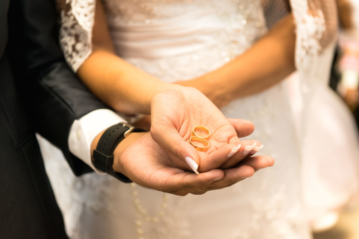 bençao das alianças casamento laudiceia e clayton