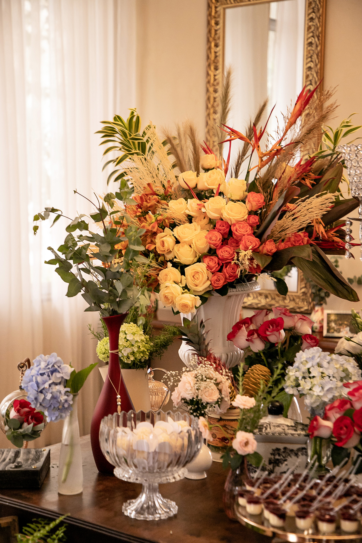 decoração do casamento espaço zabeu São Paulo fotografado por Max Nogueira