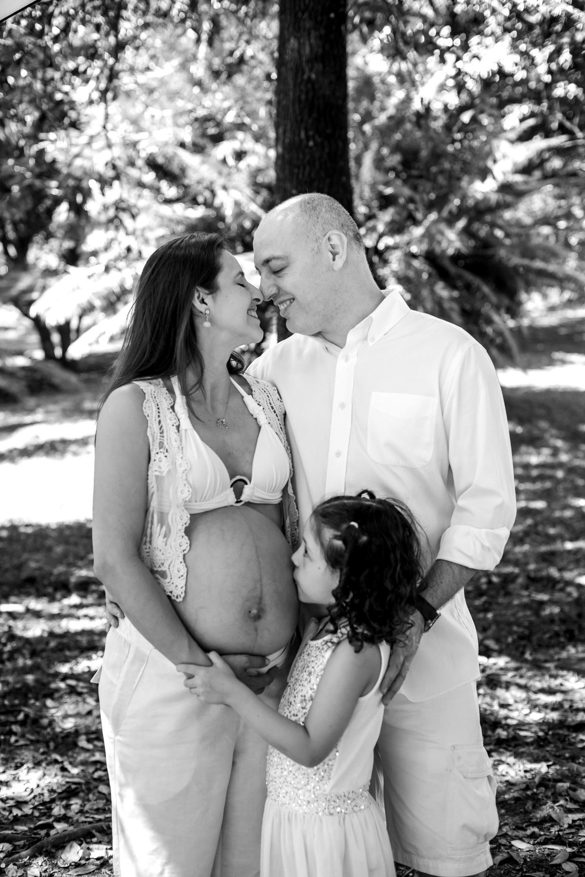 ensaio de gestante no jardim botanico em são paulo