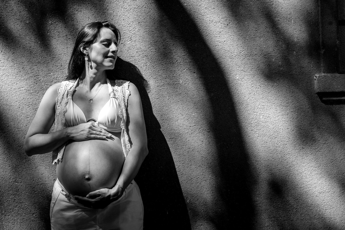 ensaio de gestante no jardim botanico em são paulo
