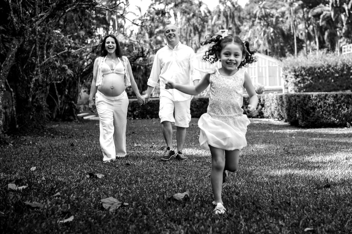 ensaio de gestante no jardim botanico em são paulo