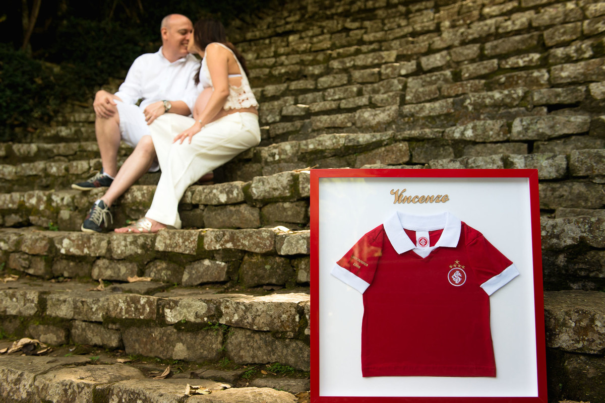 ensaio de gestante no jardim botanico em são paulo