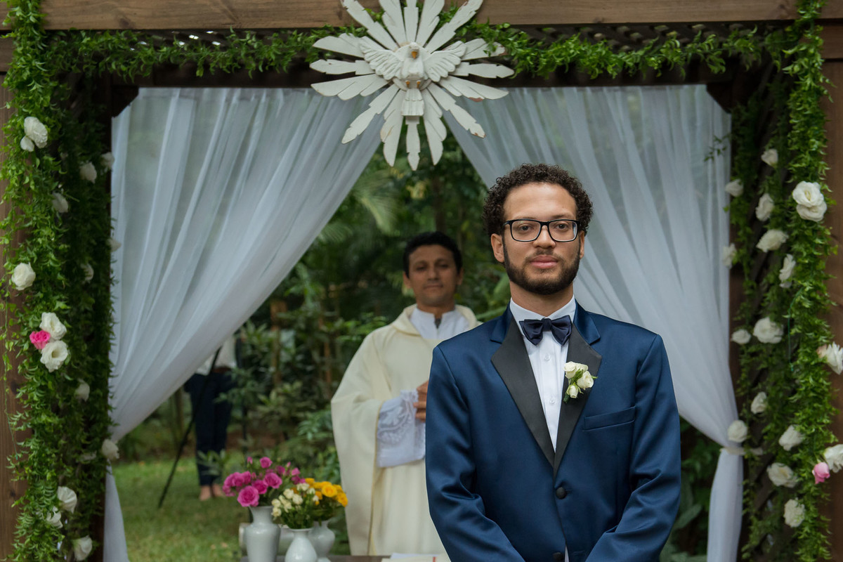 noivo no altar