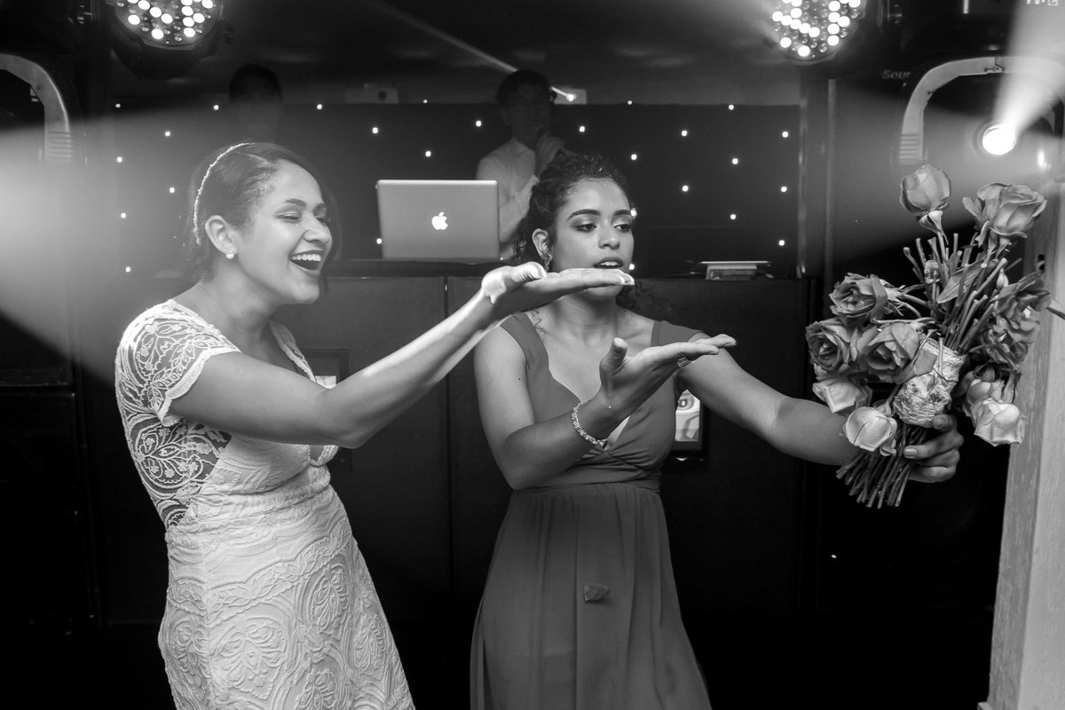 irmã da noiva pegou o buque