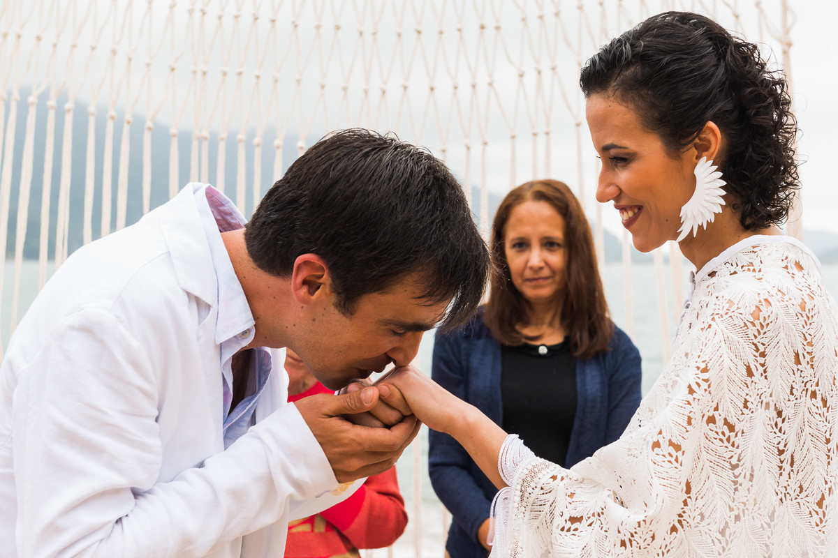 cerimonia de casamento na praia