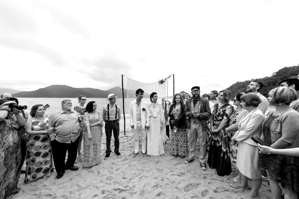 cerimonia de casamento na praia