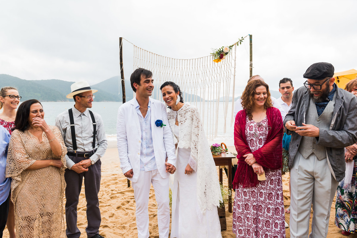 cerimonia de casamento na praia
