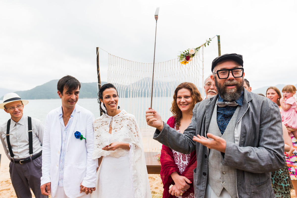 cerimonia de casamento na praia
