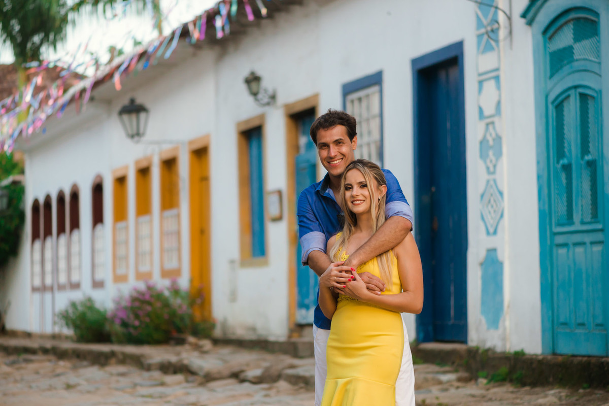 casal juntos em Paraty