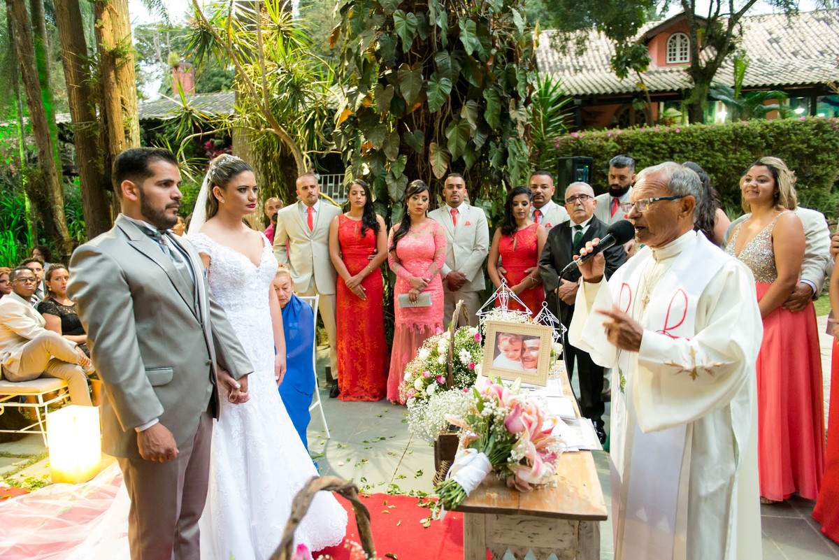cerimônia no campo no Buffet Mombaça Park