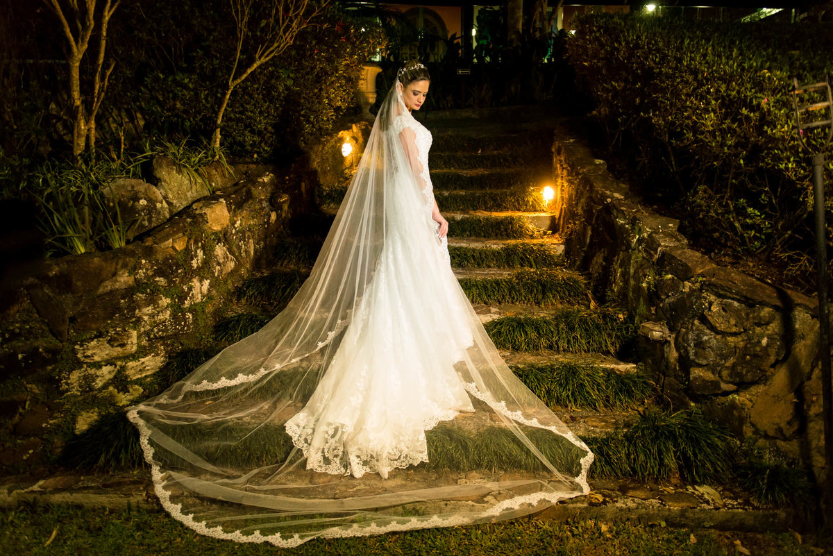 noiva no Buffet Mombaça Park