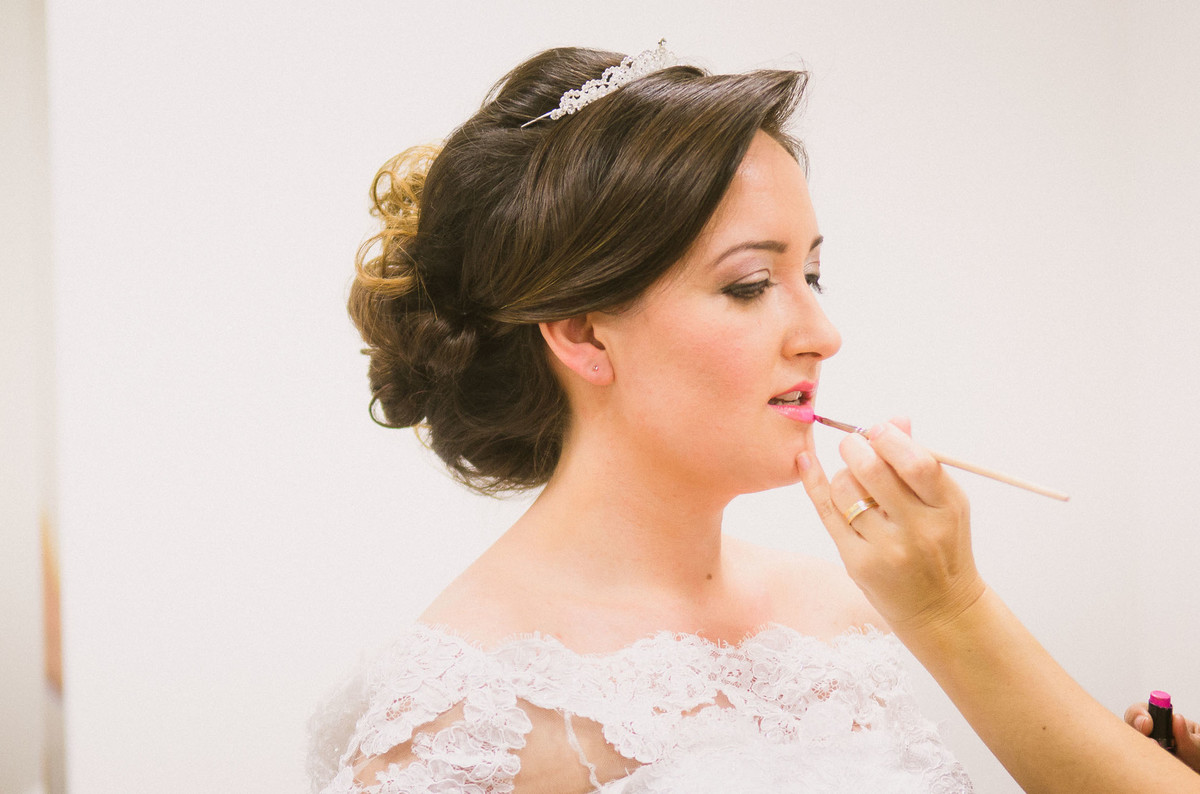 making of da noiva no salão de beleza Jacques Janine casamento da Jacqueline e Leonardo