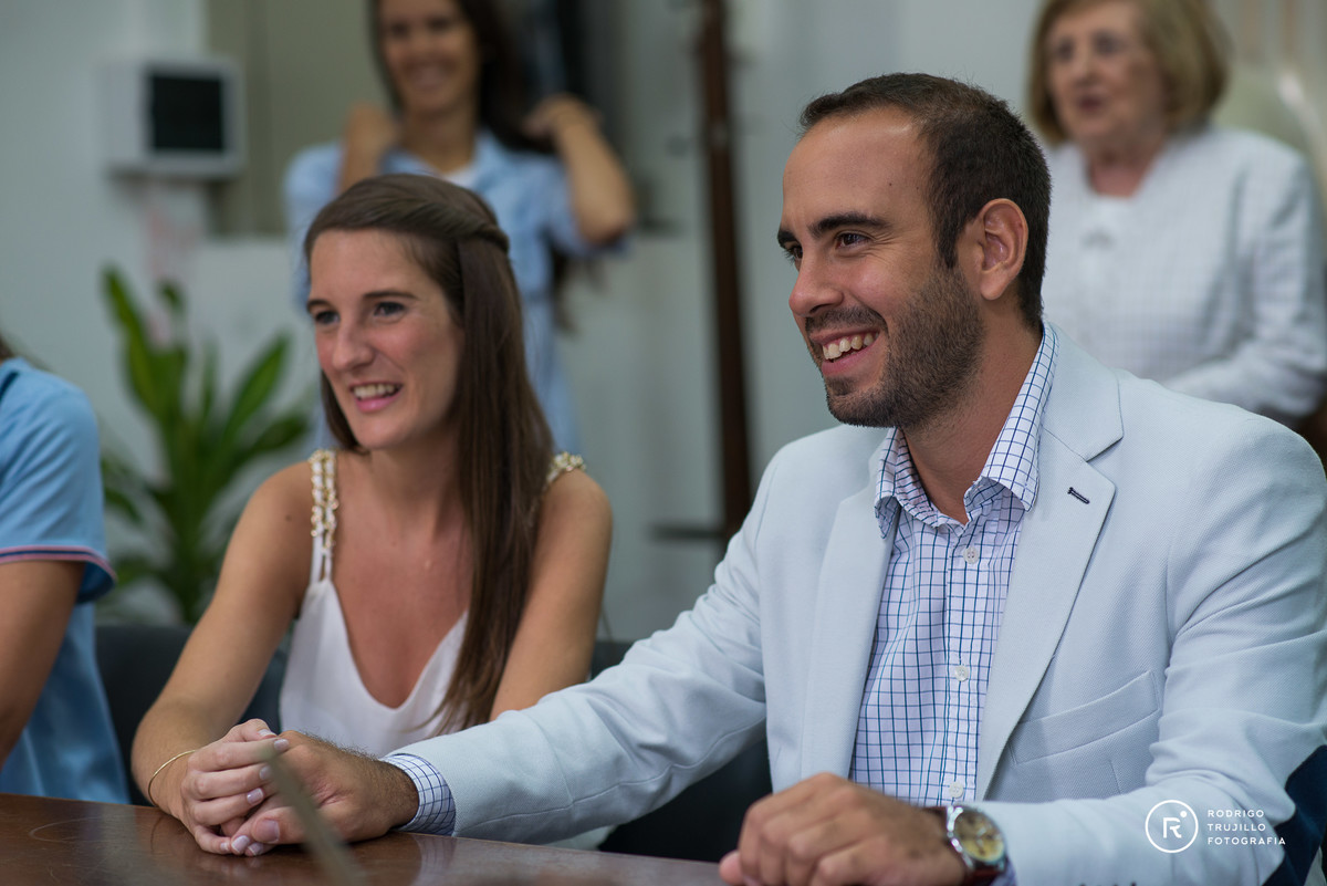 novios en registro civil, ceremonia civil, santa fe, si acepto, si quiero