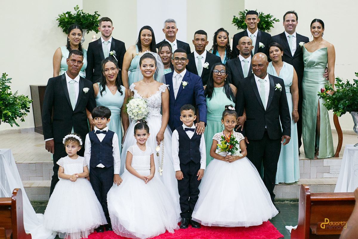 Momento de emoção dos pais dos noivos