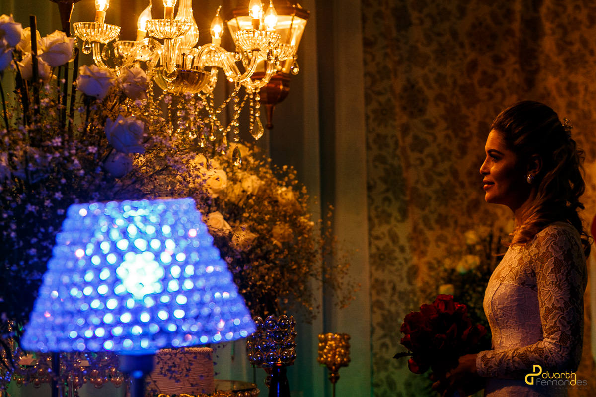 noiva na decoração