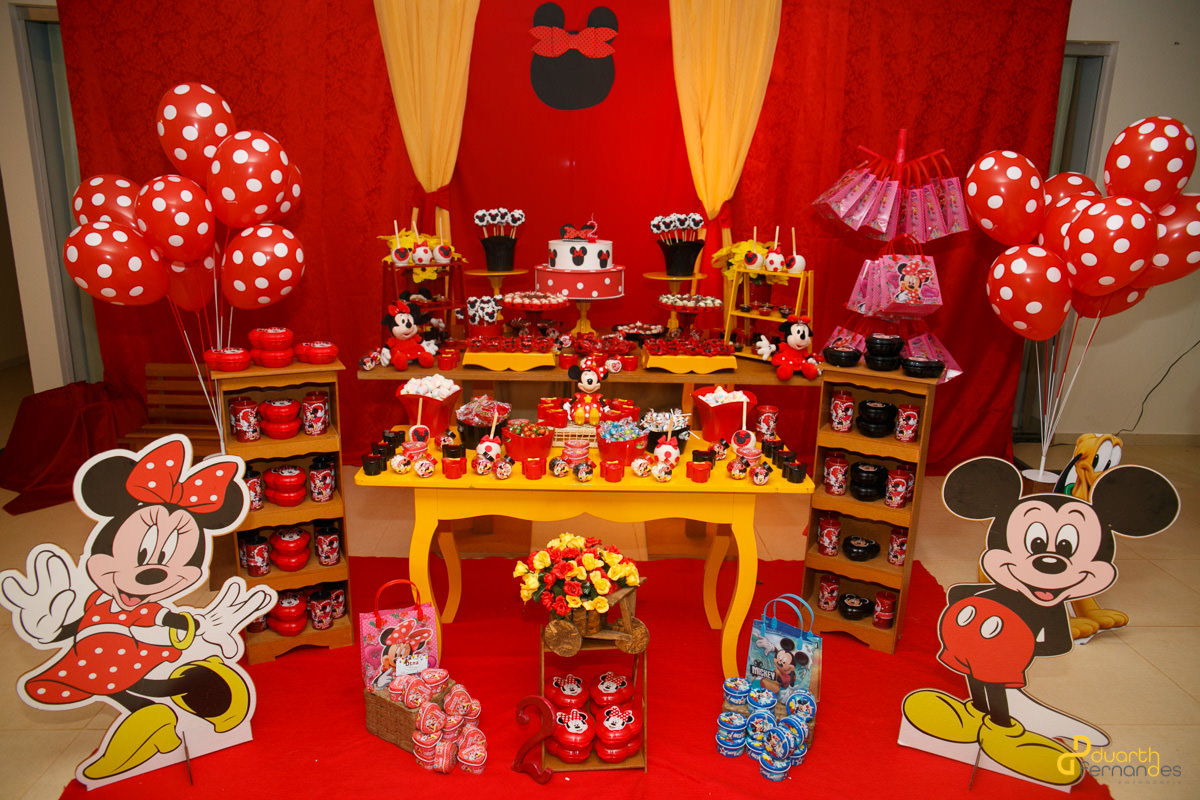 decoração da festa