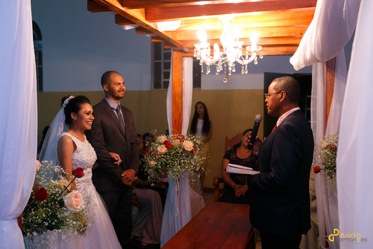 Celebração do casamento. 