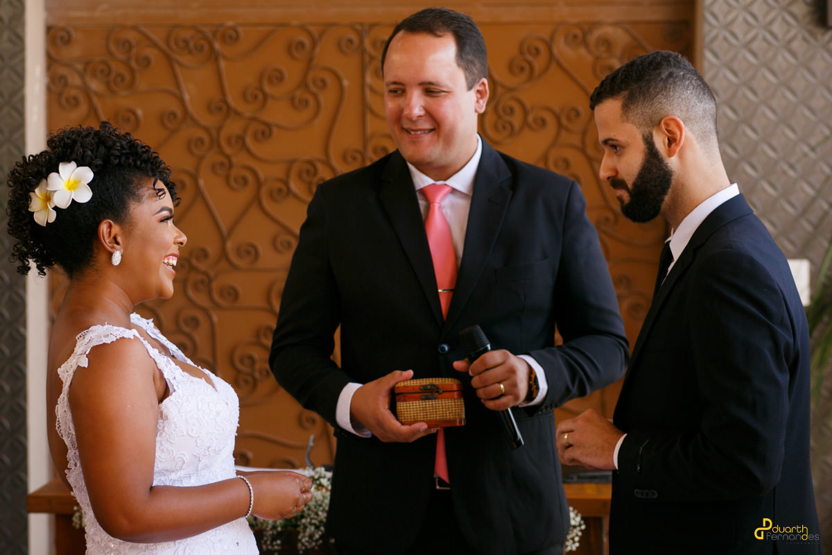 votos do pastor no casamento