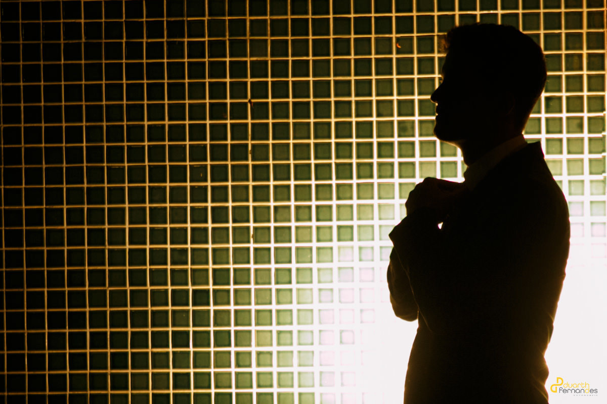 silhueta do noivo em aracuai