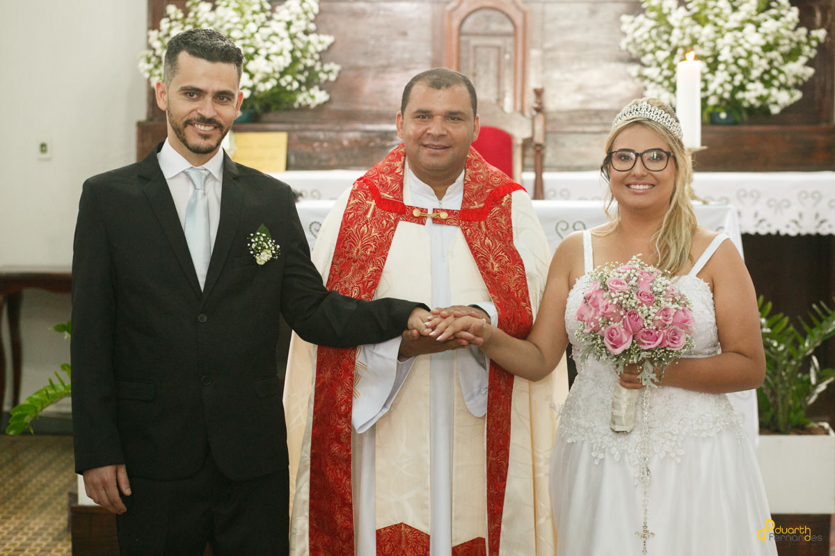 foto com o padre em itamarandiba mg